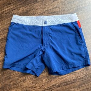 Mens shortie swim trunks
